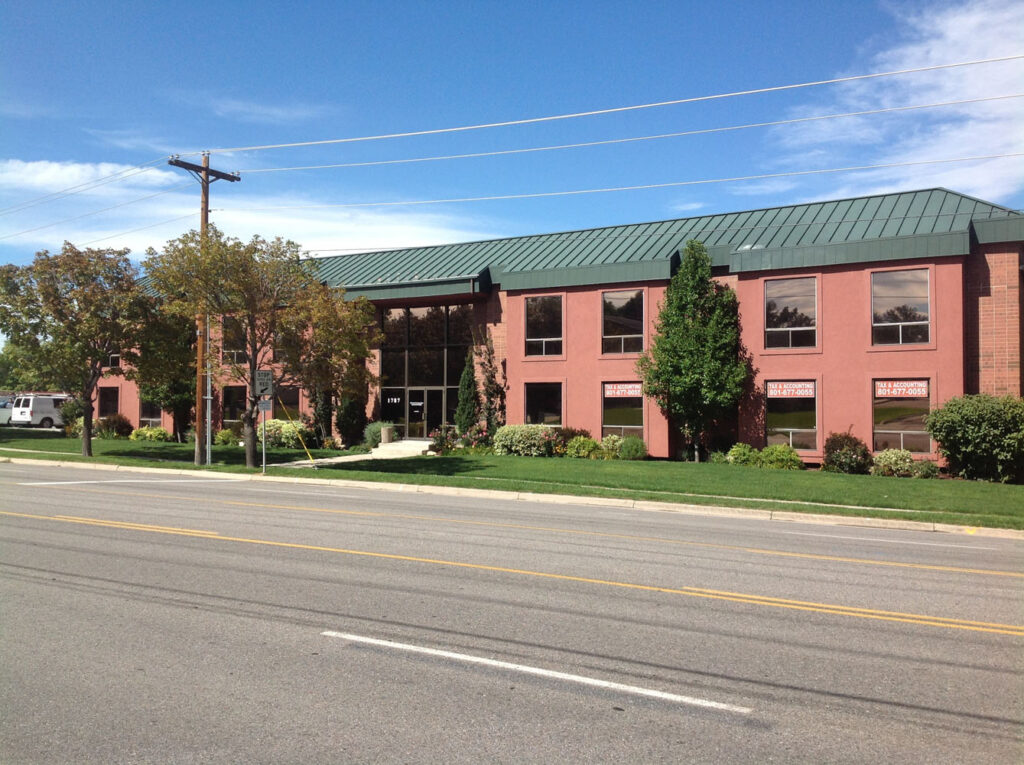 A building with brick walls design