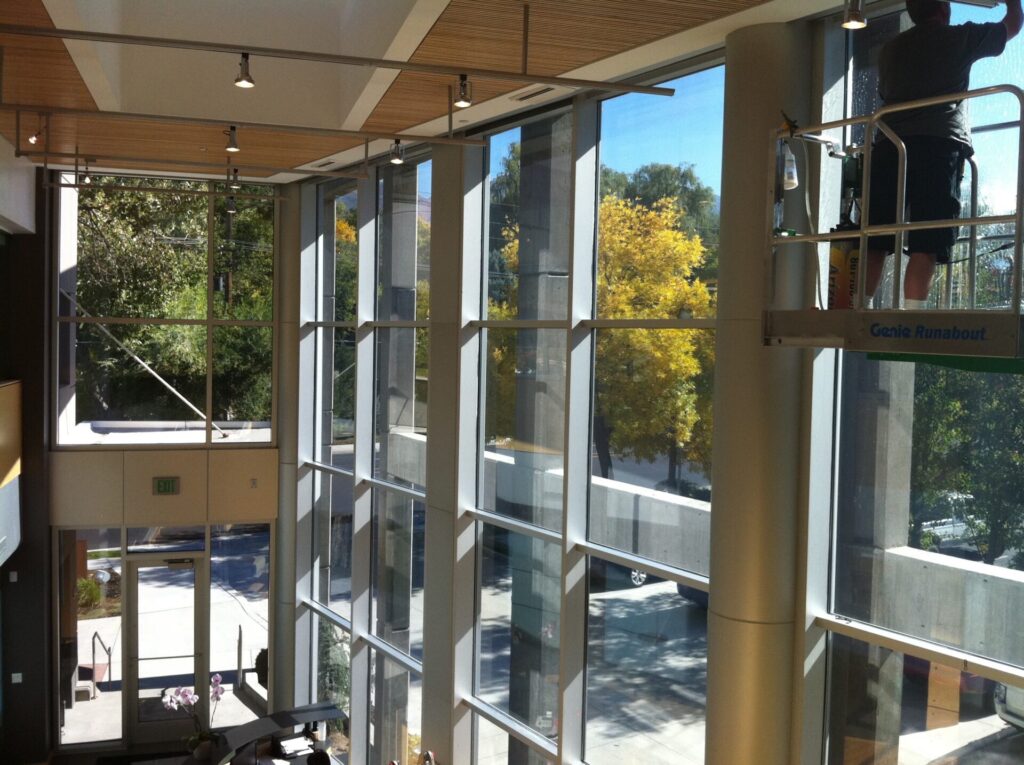 An ongoing process to tint windows